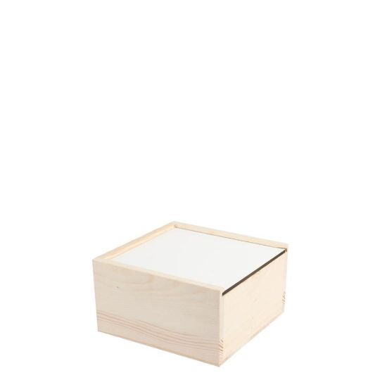 Picture of Wooden Storage Box SMALL 12.6x12.8x7cm (without cover)