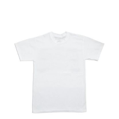 Picture of Cotton T-Shirt (KIDS 7-8 years) WHITE 150gr
