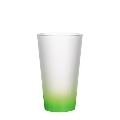Picture of MUG GLASS -17oz LATTE (FROST) GREEN Gradient