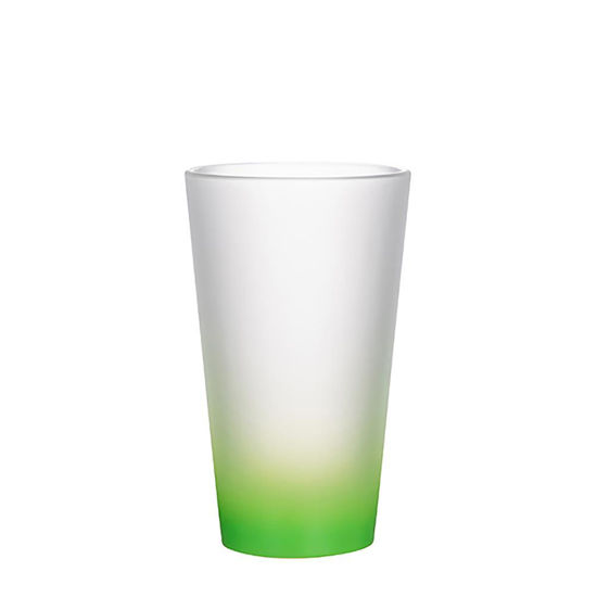 Picture of MUG GLASS -17oz LATTE (FROST) GREEN Gradient