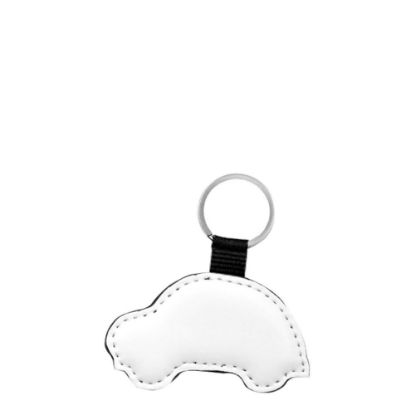 Picture of KEY-RING - LEATHER 2sided (Car)