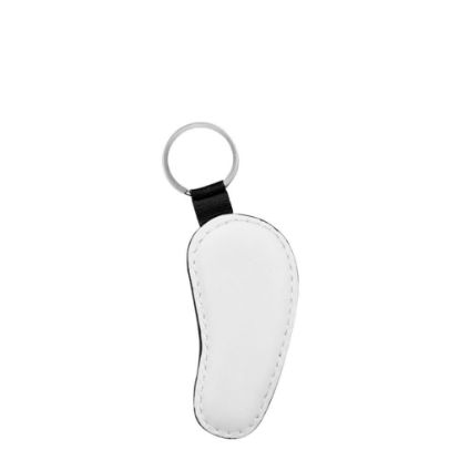 Picture of KEY-RING - LEATHER 2sided (Slipper)