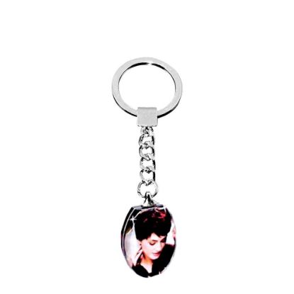 Picture of KEY-RING - CRYSTAL (Oval)