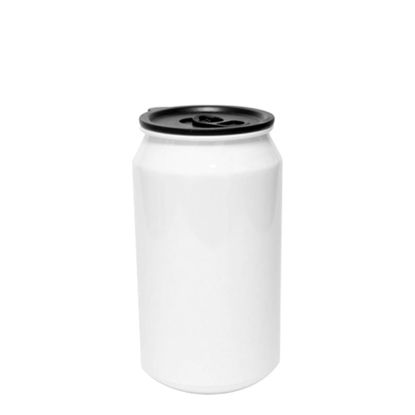 Picture of WATER CAN TIN - ALUMINUM (WHITE) 18oz