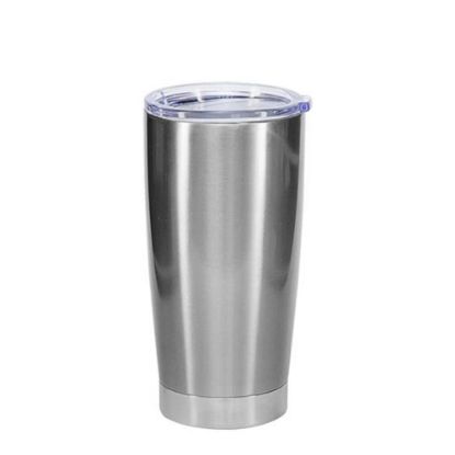 Picture of Tumbler 20oz - SILVER with Clear Cup