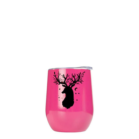 Picture of Stemless Cup 12oz (Red Rose)