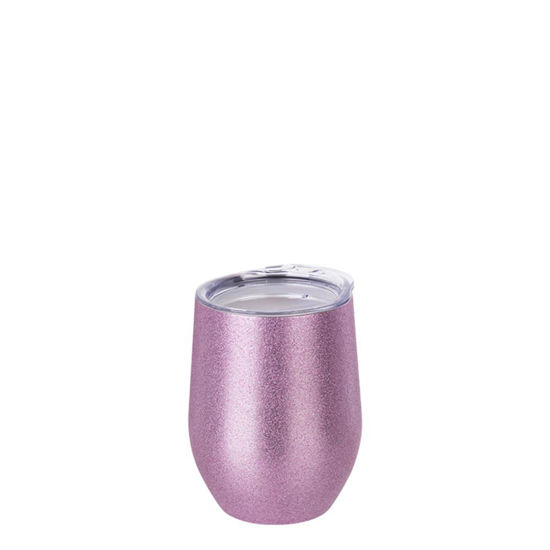 Picture of Stemless Cup 12oz (Glitter Pink)