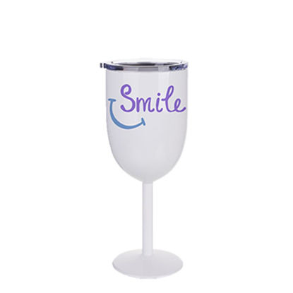Picture of Stainless Steel Wine Glass 12oz - WHITE