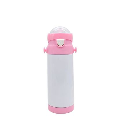 Picture of Kids Bottle (350ml) PINK clear Cap