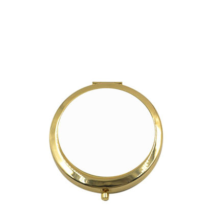 Picture of MIRROR - ROUND (7cm) gold