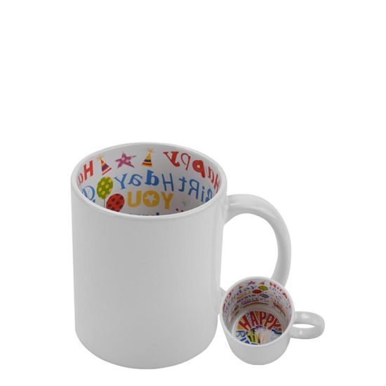 Picture of MUG 11oz - PRINT INSIDE (HAPPY BIRTHDAY)