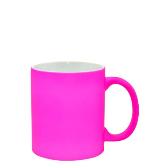 Picture of MUG 11oz - FLUO MATT - RED PURPLE with box