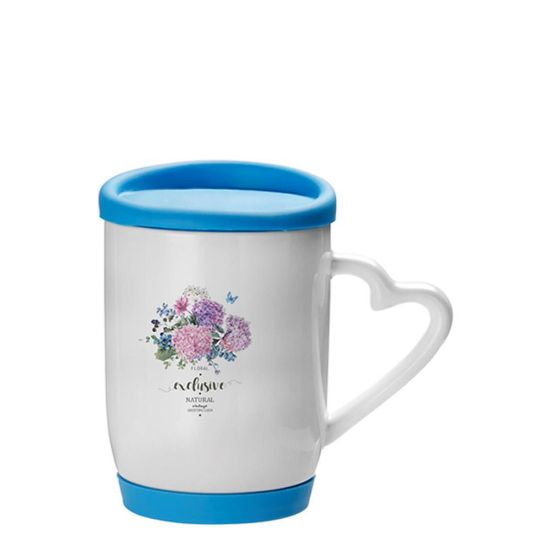 Picture of MUG 12oz (Silicon Lid & Base) BLUE LIGHT