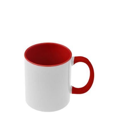 Picture of MUG 11oz - INNER & HANDLE - RED