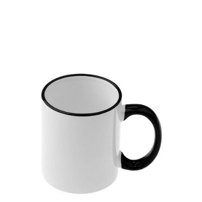 Picture of MUG 11oz - RIM & HANDLE - BLACK