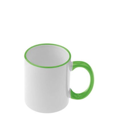 Picture of MUG 11oz - RIM & HANDLE - GREEN LIGHT