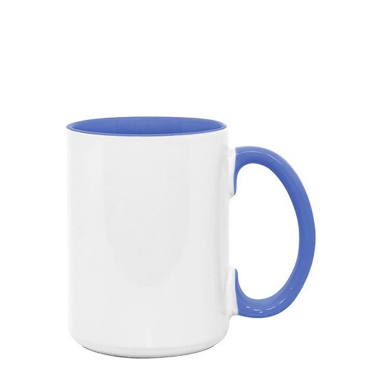 Picture of MUG 15oz -  INNER & HANDLE - BLUE CAMBRIDGE