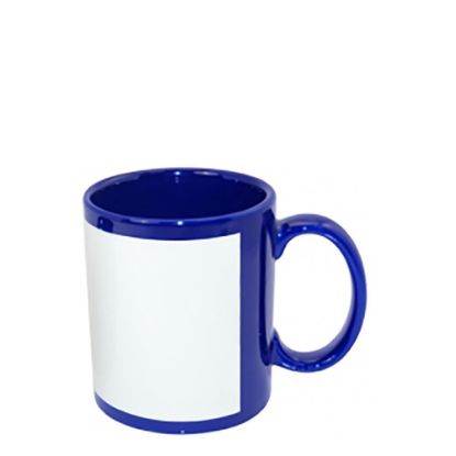 Picture of MUG 11oz - FULL COLOR with patch -BLUE (+box)