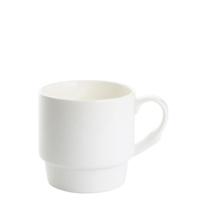 Picture of MUG WHITE (Bone China) 10oz Stackable