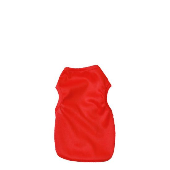 Picture of Pet Cloth Waistcoat (XSmall) RED Soft polyester