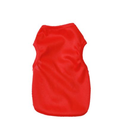 Picture of Pet Cloth Waistcoat (Medium) RED Soft polyester
