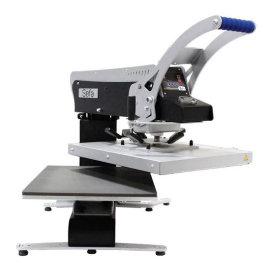 Picture of SEFA Heat Press 40x50cm (Swing Manual)