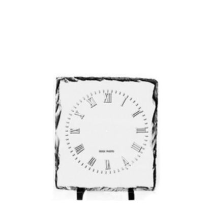 Picture of SLATE GLOSS - SQUARE- 27x27cm (CLOCK)