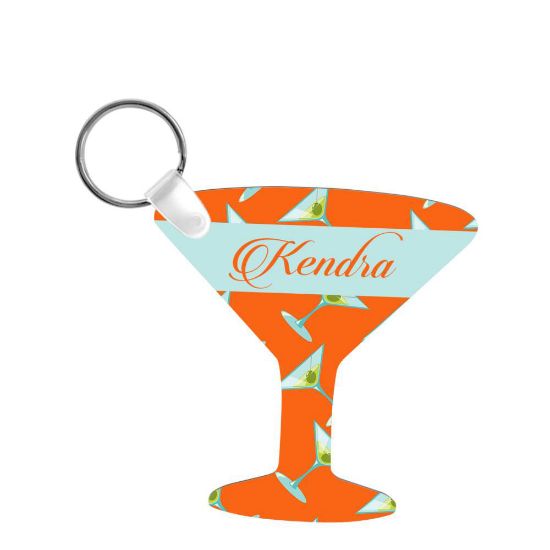 Picture of KEY-RINGS (Aluminum 2-sided) SEMI-GLOSS MARTINI - 6.45 x 6.88