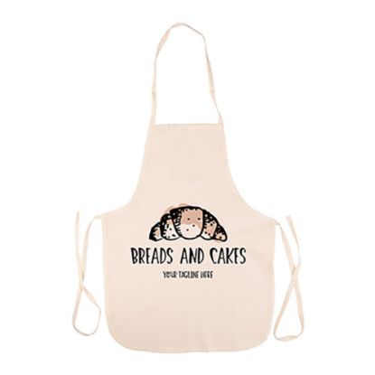 Picture of APRON 71x68cm (CANVAS) ADULTS no pockets