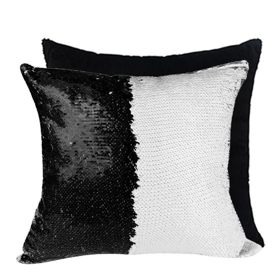 Picture of PILLOW - COVER Sequin (BLACK) 40x40cm