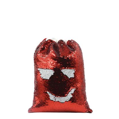 Picture of SACK - SEQUIN red (40x30cm)