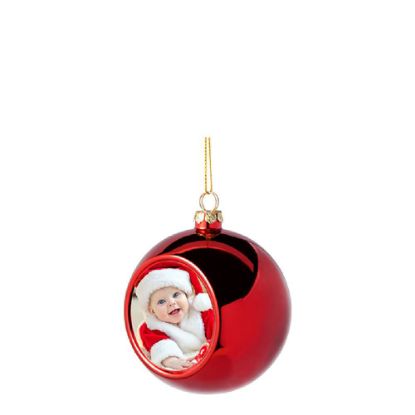 Picture of XMAS - BALL 8cm/RED