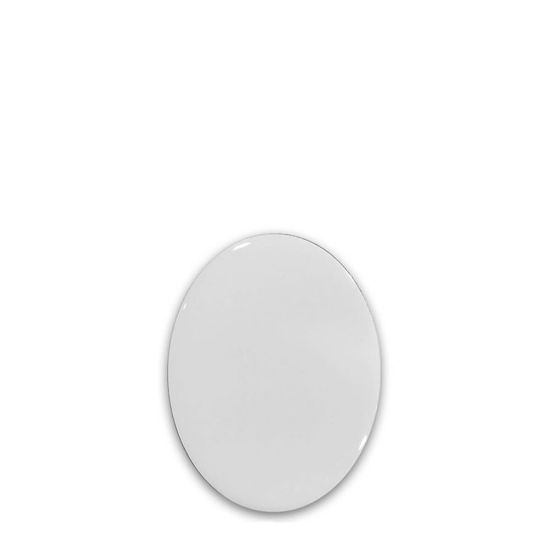 Picture of FRIDGE MAGNET -ALUM. (WHITE) OVAL 4.5x5.8