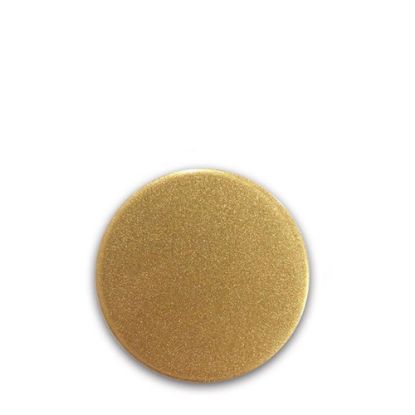 Picture of FRIDGE MAGNET -ALUM. (GOLD) ROUND 5.8x5.8