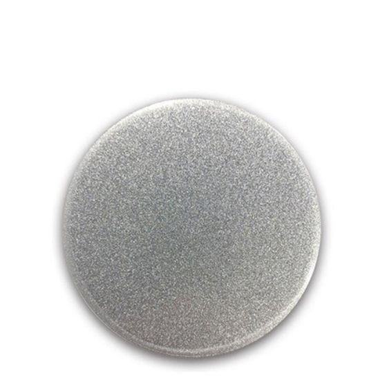 Picture of FRIDGE MAGNET -ALUM. (SILVER) ROUND 11x11cm