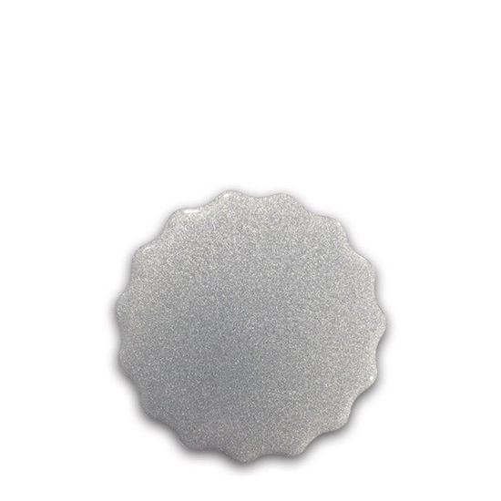 Picture of FRIDGE MAGNET -ALUM. (SILVER) ROUND 6.0x6.0