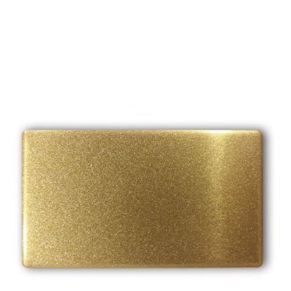 Picture of FRIDGE MAGNET -ALUM. (GOLD) RECTAN. 4.8x8.3cm