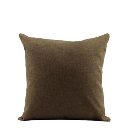 Picture of PILLOW - COVER (LINEN brown dark) 40x40cm