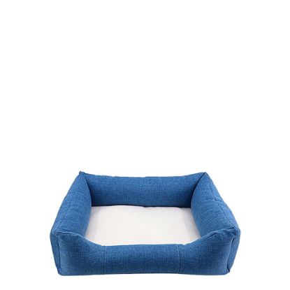 Picture of Pet Bed (LINEN blue) 63x48xH.21.5 cm - Medium