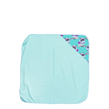 Εικόνα της Baby Towel  80x80cm (Hooded) GREEN Light super-soft 100% cotton