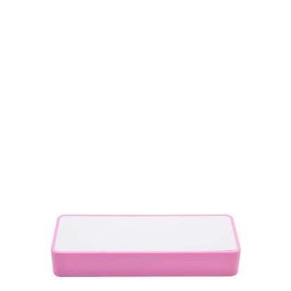 Picture of PLASTIC TIN - STATIONERY (2 Layers) pink