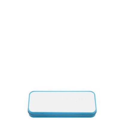 Picture of METAL TIN (STATIONERY) BLUE with insert