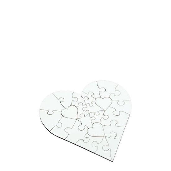 Picture of PUZZLE FELT - HEART (19.1x19.1) 75pcs