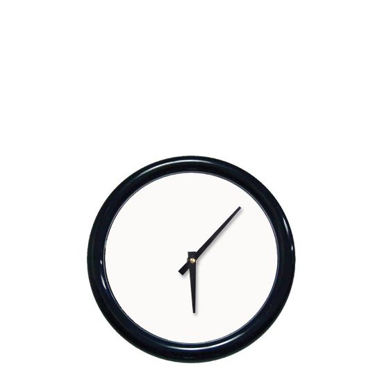 Picture of WALL CLOCK (BL.Frame+Lense) WH.ALU.diam.20.64