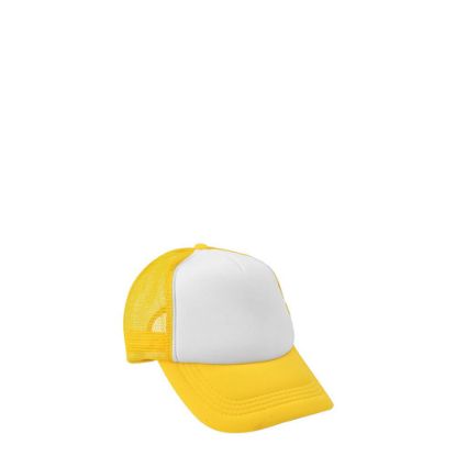 Picture of CAP with mesh (KIDS) YELLOW