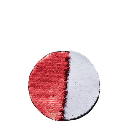 Picture of ROUND ADHESIVE sequin (RED) D.19cm