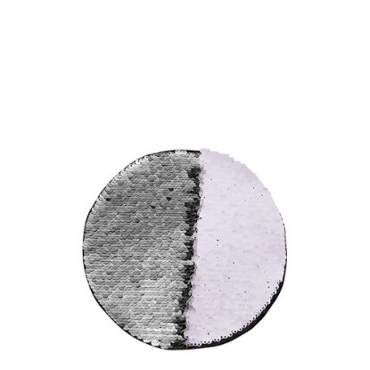 Picture of ROUND ADHESIVE sequin (SILVER) D.19cm