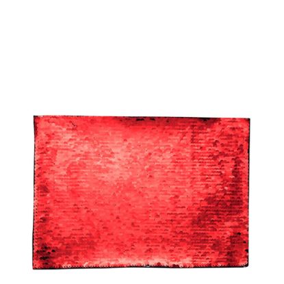 Picture of RECTANGLE ADHESIVE sequin (RED)21x28cm