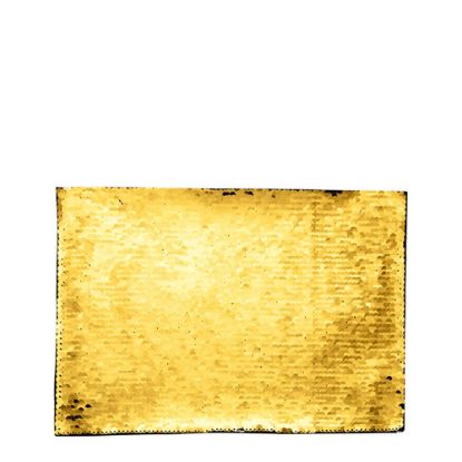 Picture of RECTANGLE ADHESIVE sequin (GOLD)21x28cm