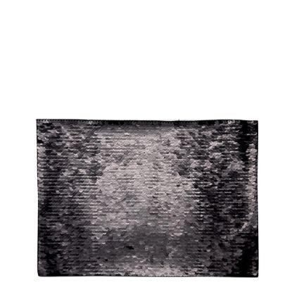 Picture of RECTANGLE ADHESIVE sequin (BLACK)21x28cm